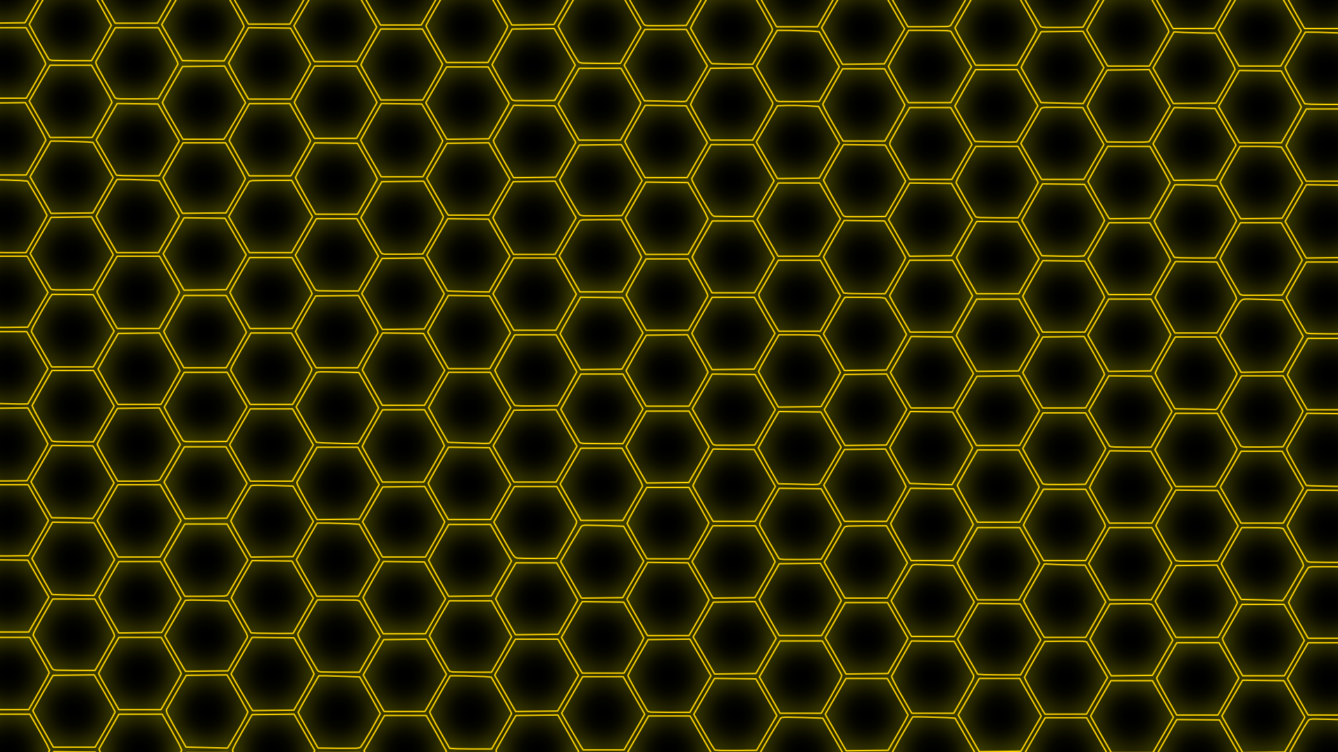 Hex Grid Yellow
