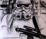 Stormtrooper and Rifle by philippeL