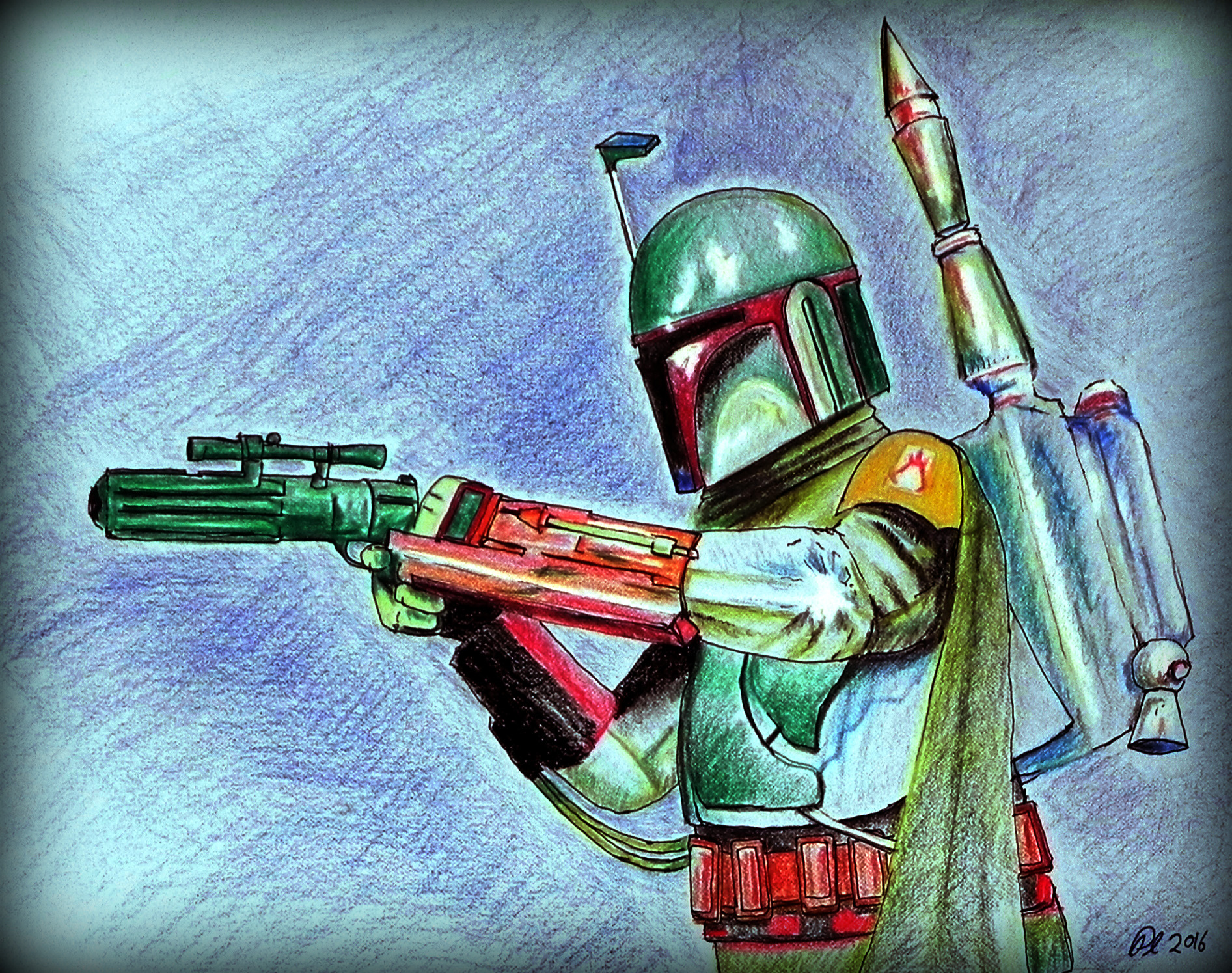 Boba Fett in Action