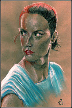 Rey Portrait (Star Wars)