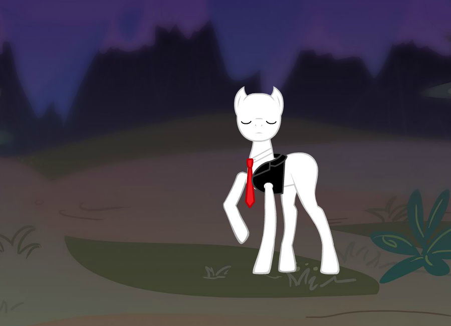 Slender Ponies Slenderpony by minelittlemal2 on DeviantArt