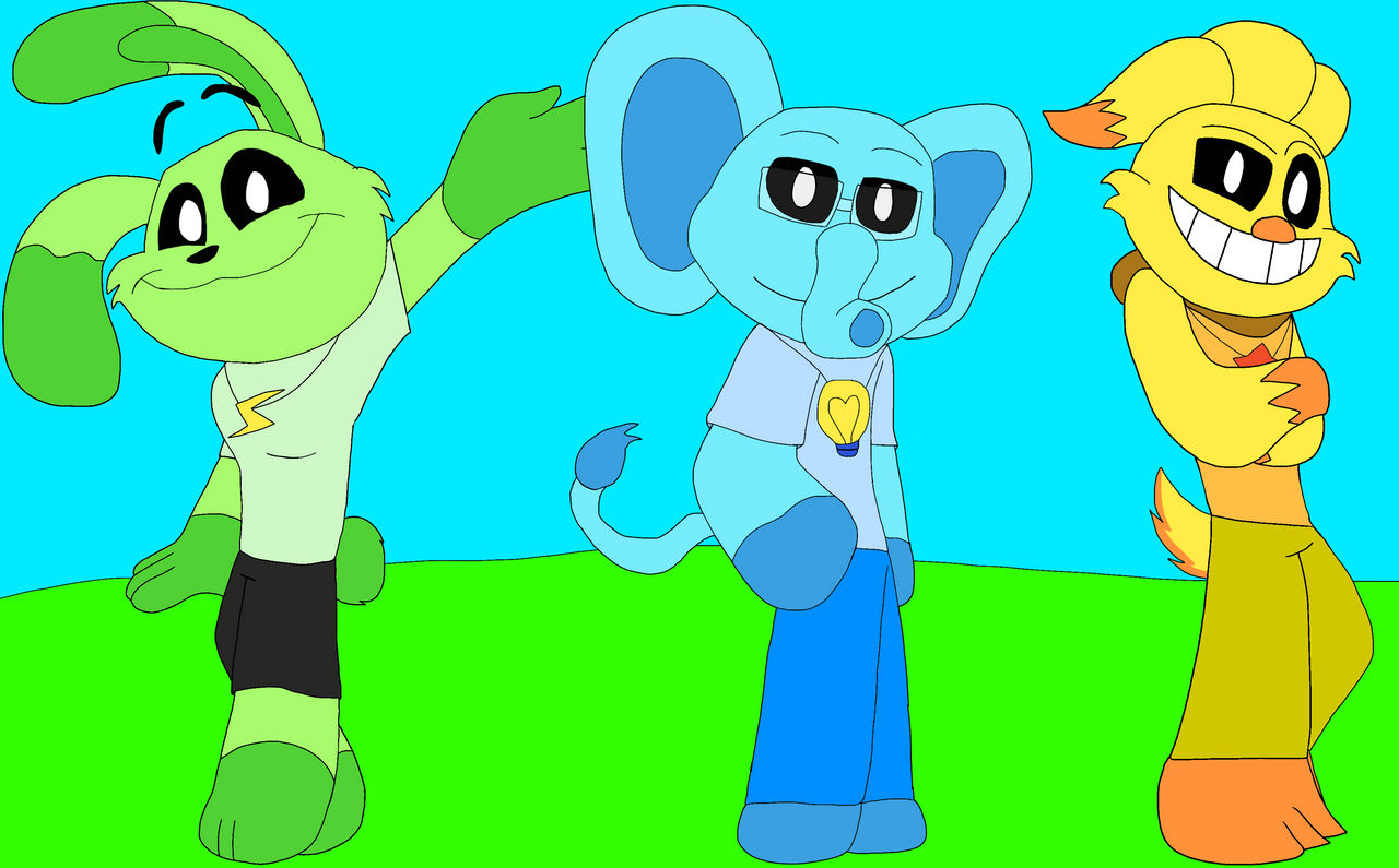Smiley Critters Raceser Rabbit Smiling Critters (My Versions) 2/3 by TheWolfMan1849 on DeviantArt
