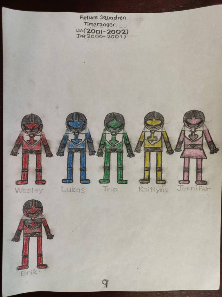 PR/SS 9: Timeranger by martin4991 on DeviantArt