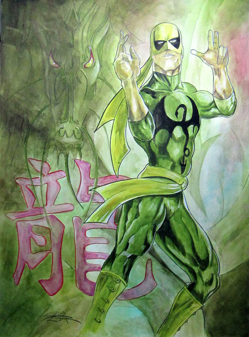 Iron Fist HeroesCon Art Auction