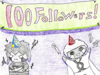 100 followers on Tumblr!
