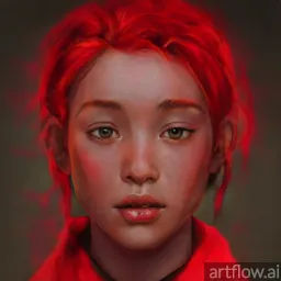 Artflow fail - Yellow girl, red backlight by Quantumpanda on DeviantArt
