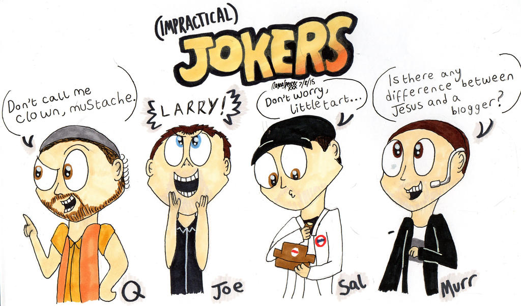 Impractical Jokers Q Art Class