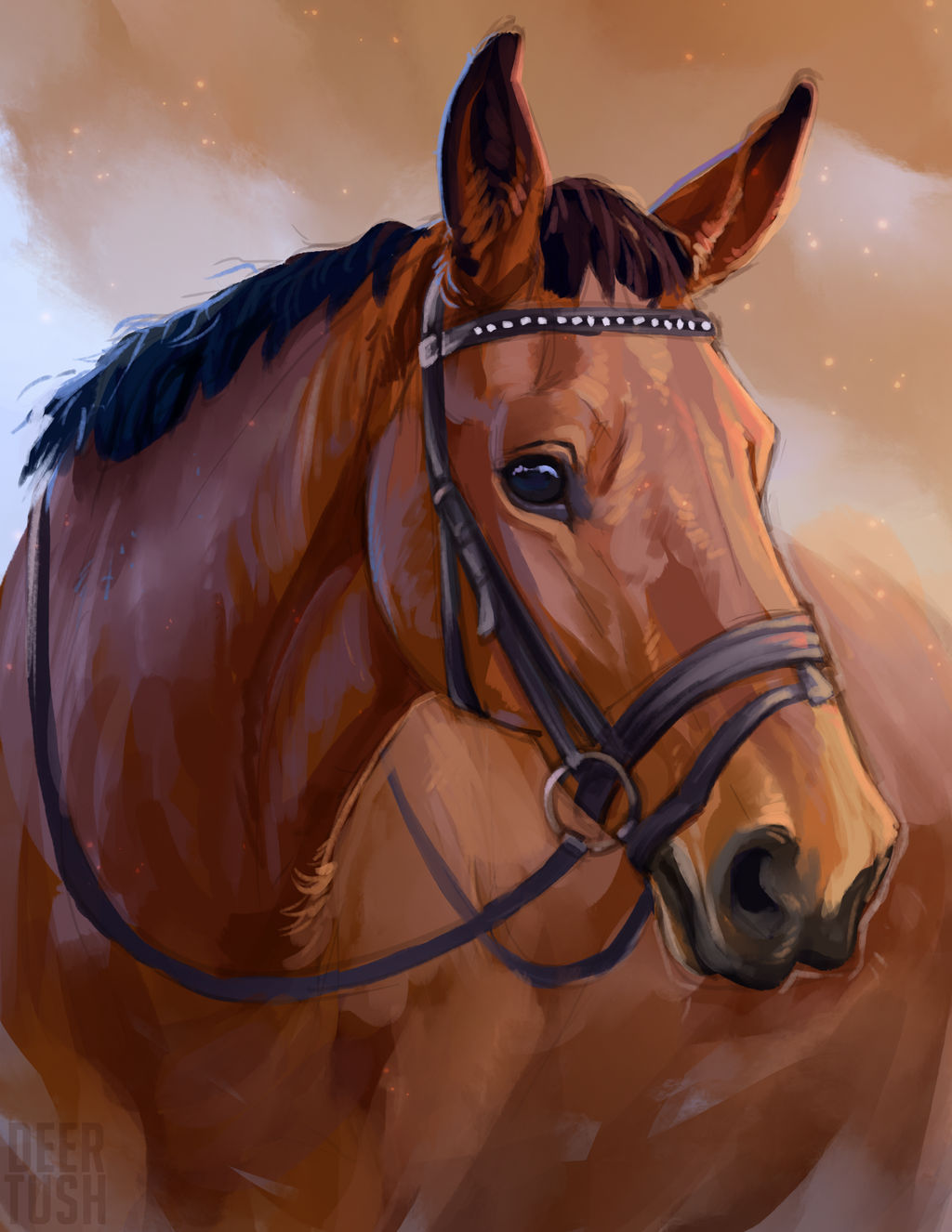 Patreon Mimi the Horse by Deertush on DeviantArt