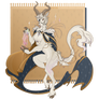 Adoptable: Goat Nouveau