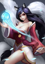 ahri fanart