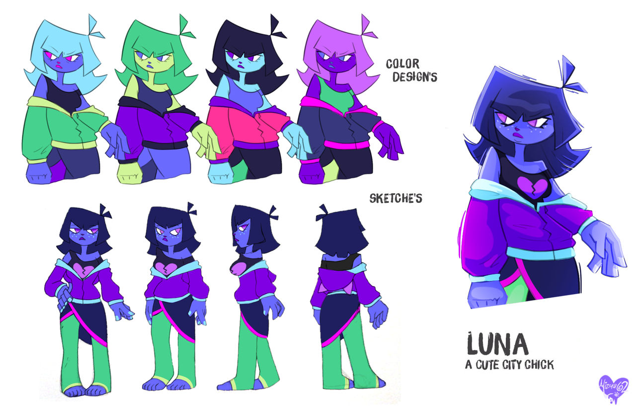 Nsroc NsrOc Sheet- Luna by Alizera62 on DeviantArt