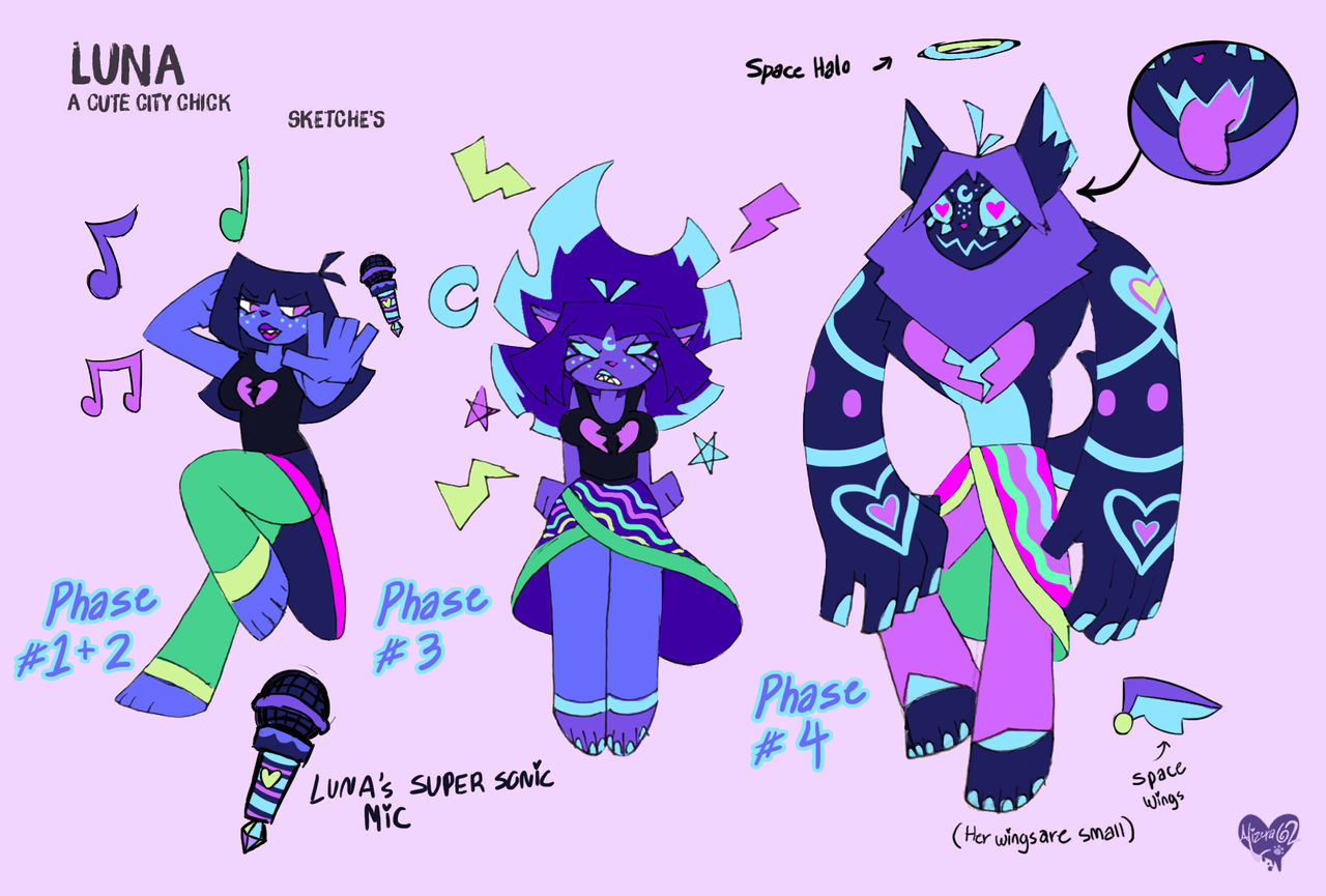 Nsroc NsrOc Sheet- Luna's Phases by Alizera62 on DeviantArt
