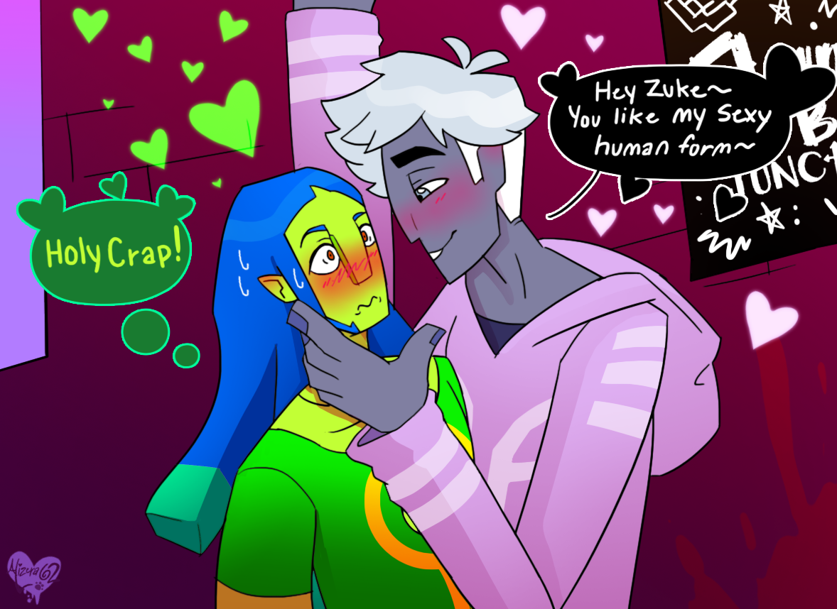 Zuke X Rin Nsr- Zuke x HumanRin! by Alizera62 on DeviantArt
