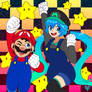 Super Mario and Hatsune Miku~