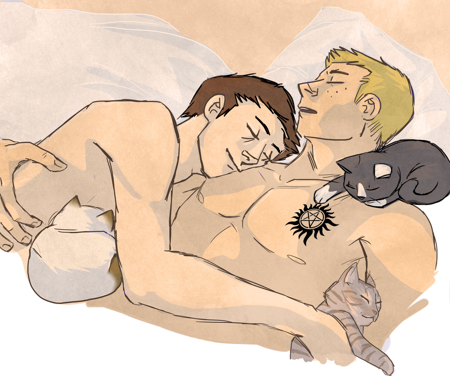 Sleeping by diabloqueen