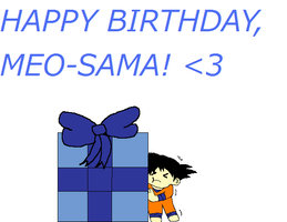 Merry Birthmas, Meo-sama :3