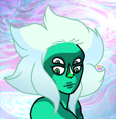 a single malachite