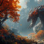 Wallpaper HD Fantasy Mythical Beast Nian