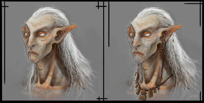 Elder Elf Faces