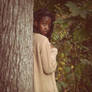 nyasia in woods