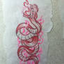 Rough snake sketch