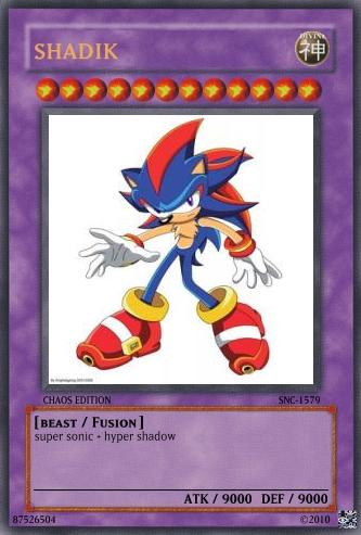 shadow the hedgehog yugioh card Yu-Gi-Oh! - Shaddoll - BLHR-EN081 - Ultra Rare - 1st Edition players cant cast spells or activate abilities that arent mana abilities.) Shadik the hedgehog by remorselesswolf