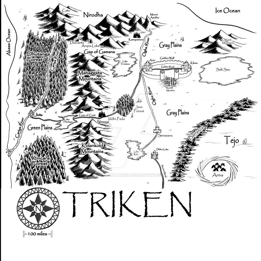 Triken Map by WolfsBlade88 on DeviantArt