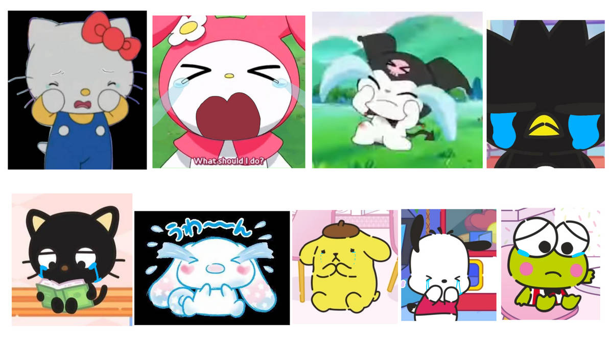 Helly R Crying Hello Kitty And Her Friends Crying by Sensist2010 on DeviantArt
