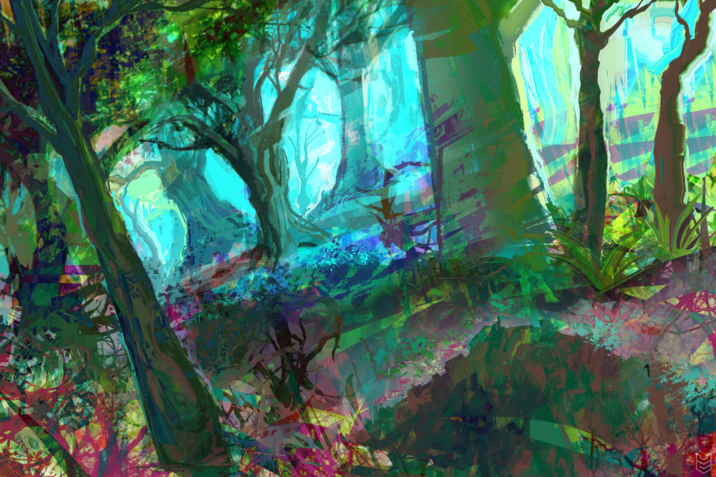 Abstract forest