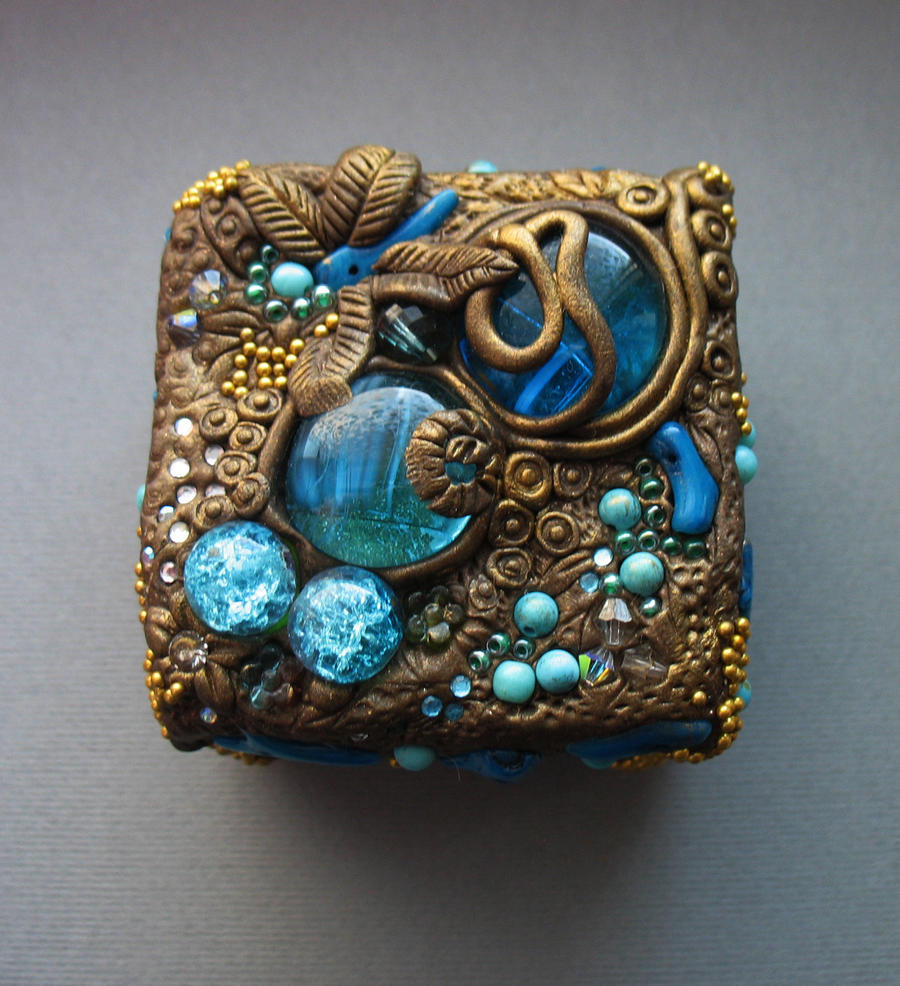 Polymer Clay jewelry boxes