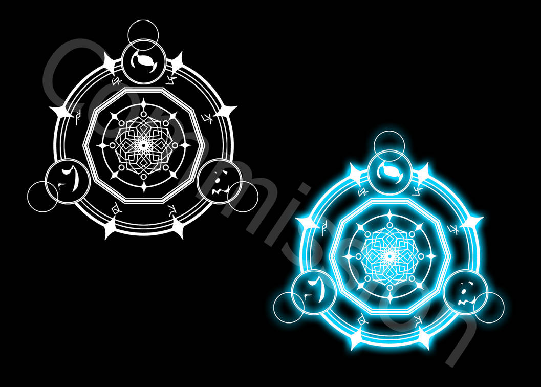 Magic Circle Commission 9 by Enthii on DeviantArt