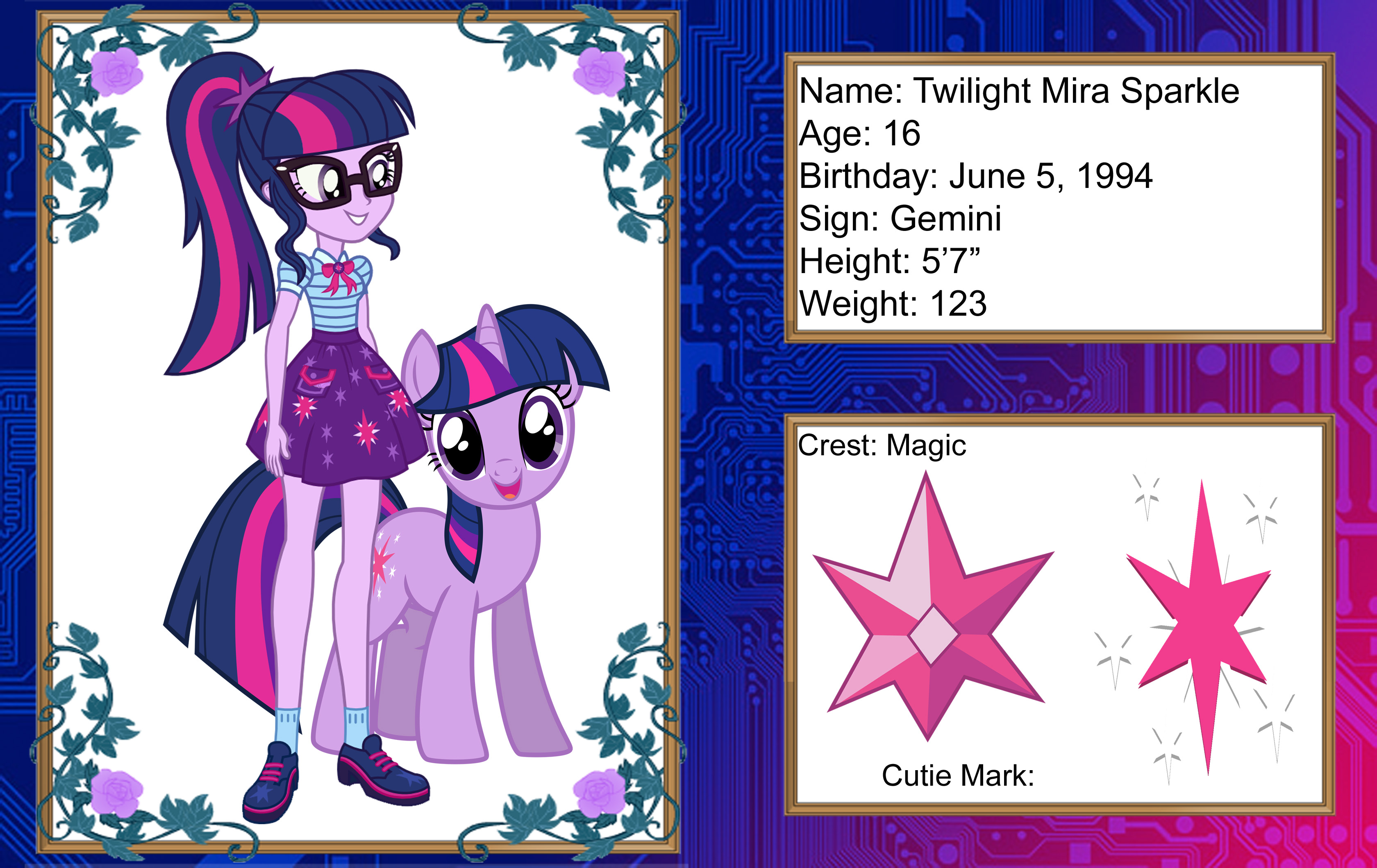 Digimon Tri Character Status - Twilight Sparkle by Sasami87 on DeviantArt