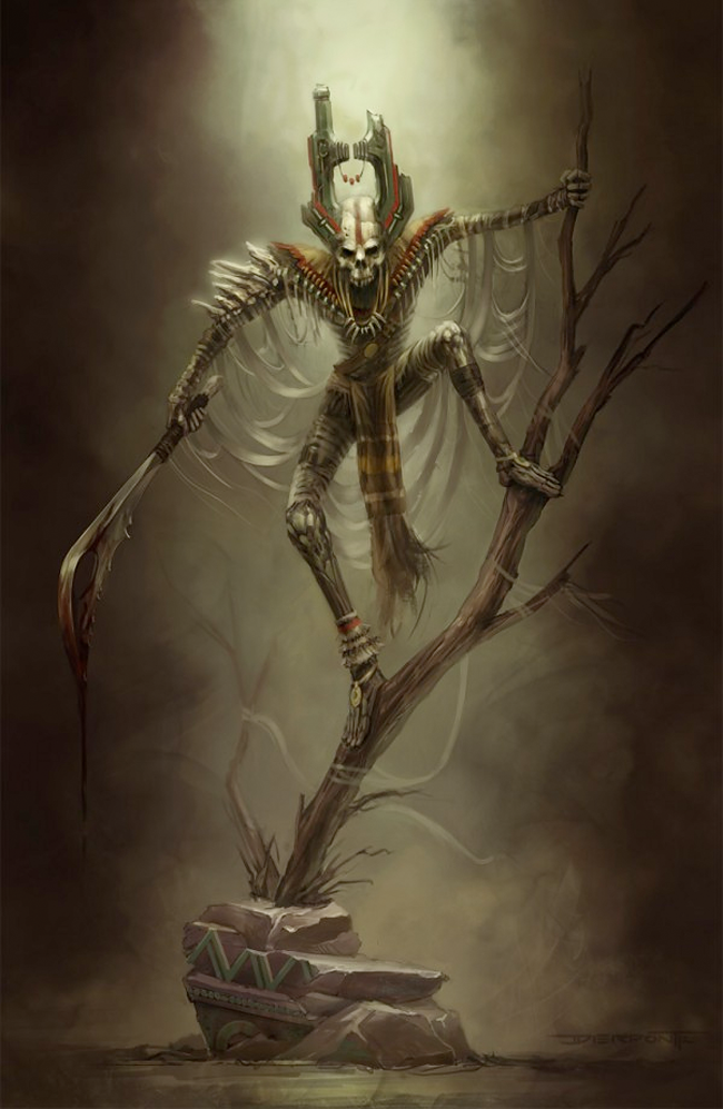creepy voodoo witch doctor by ninjakid2100 on DeviantArt