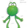 Anatomical position of a Yoshi