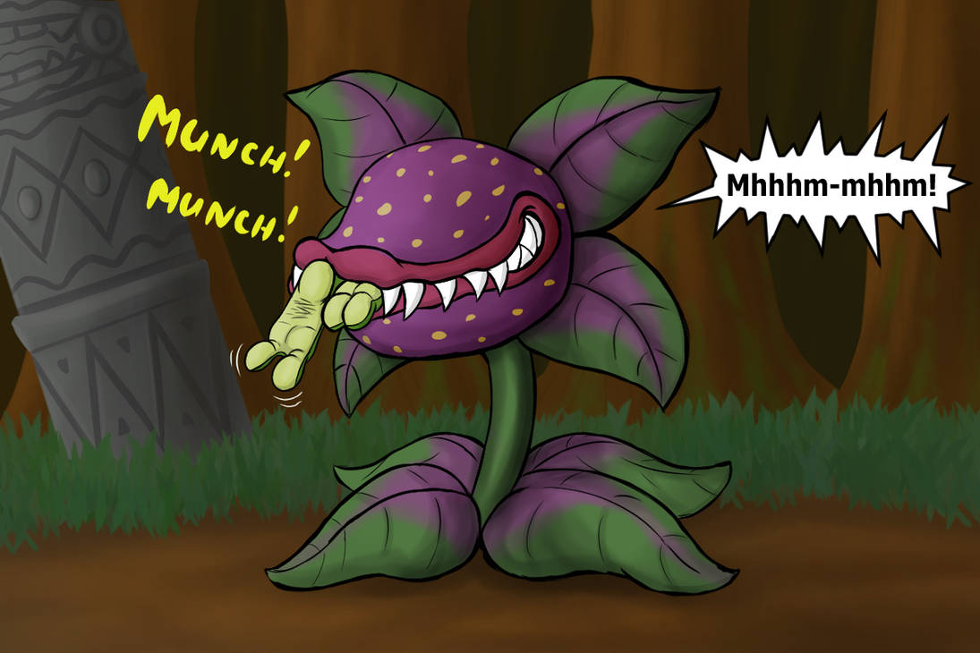 Frog plant vore by GreebRus on DeviantArt