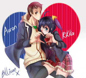 COMMISSION: Aaron X Rikka