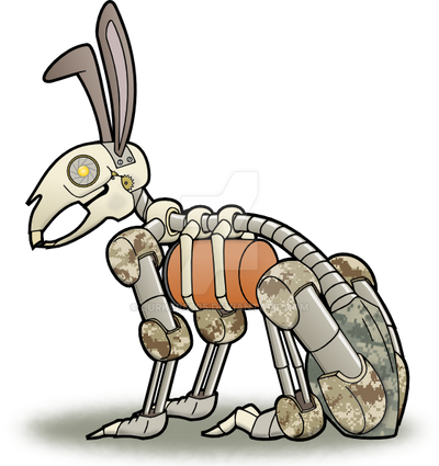 Mech-Rabbit - colored by lurker8605 on DeviantArt