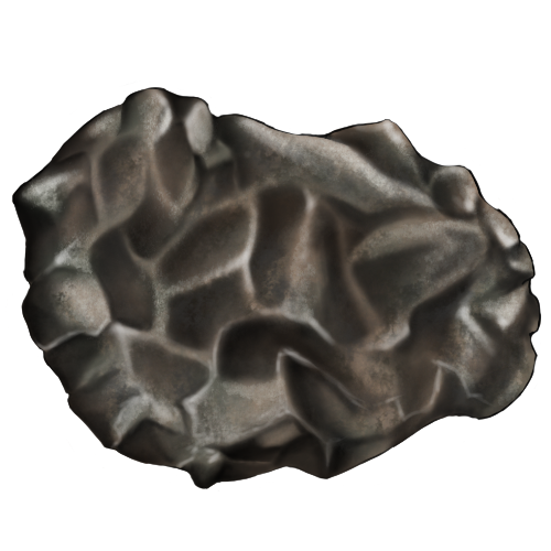 Meteorite Ore by VishulGuardian on DeviantArt
