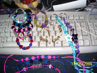 pulseras,llaveros de liston