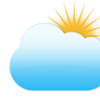 Glossy weather icon