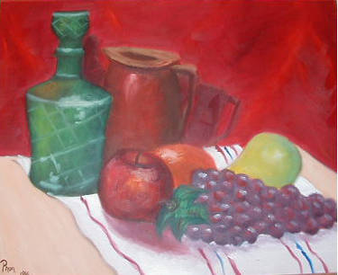 Grape Still Life