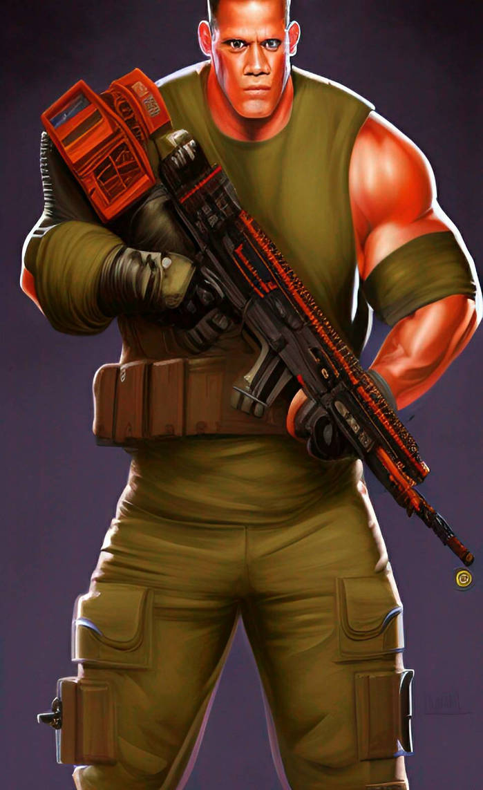 John Cena as a Rogue Commando by Walogreen on DeviantArt