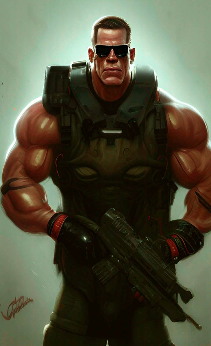 John Cena as a Rogue Commando 2 by Walogreen on DeviantArt