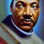 Dr Martin Luther King Jr as the Pope 6