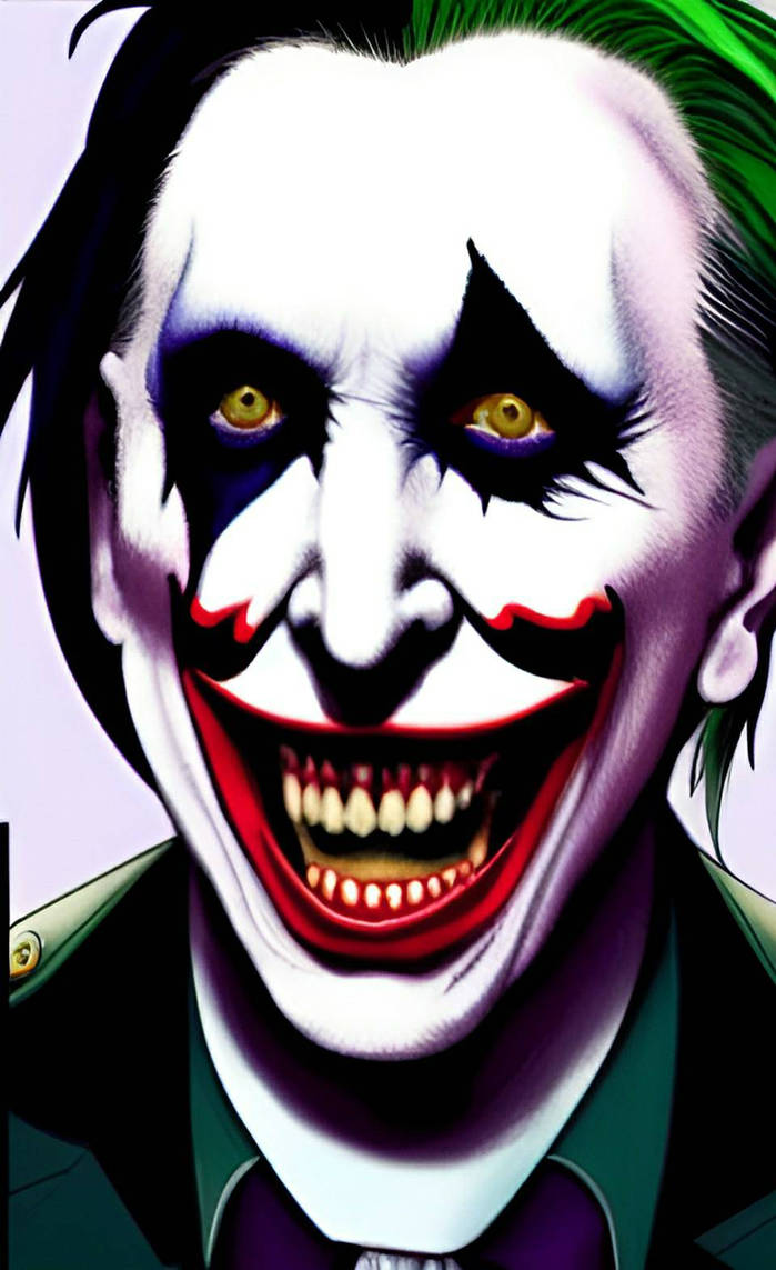 Joker as Marilyn Manson 16 by Walogreen on DeviantArt