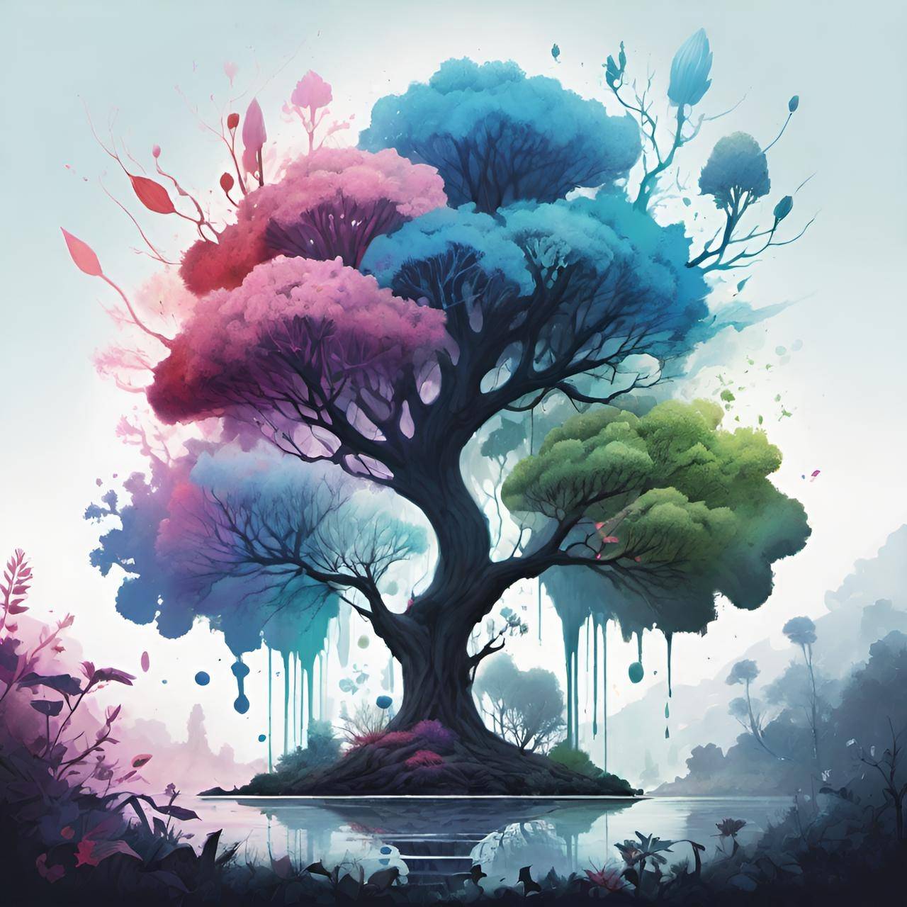 Prideful Tree by Walogreen on DeviantArt