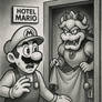 Hotel Mario Psycho bnw 3
