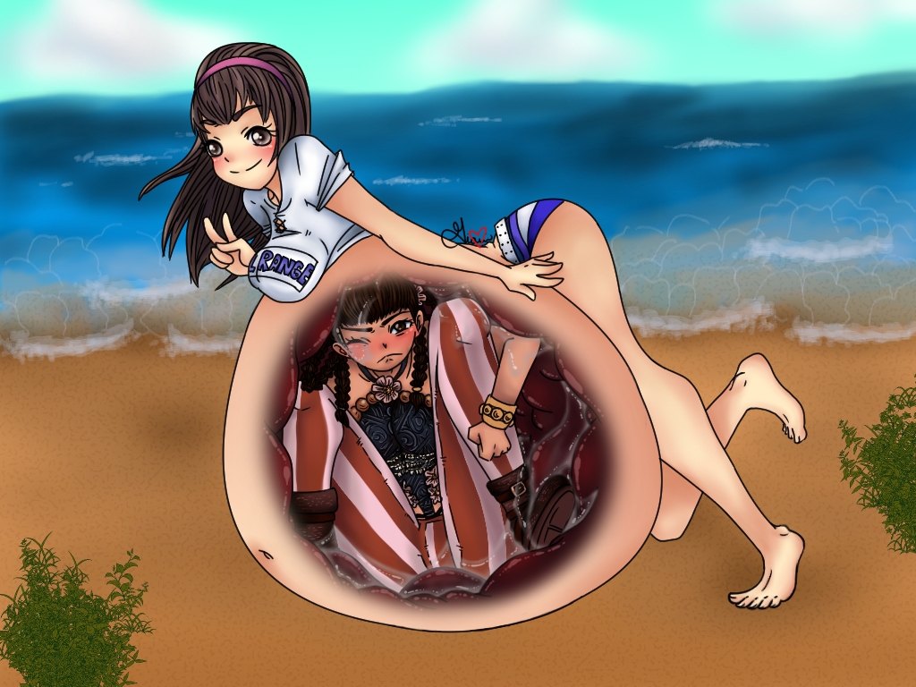 Anonymous Commission: DOA5 Hitomi's V for Victory! 