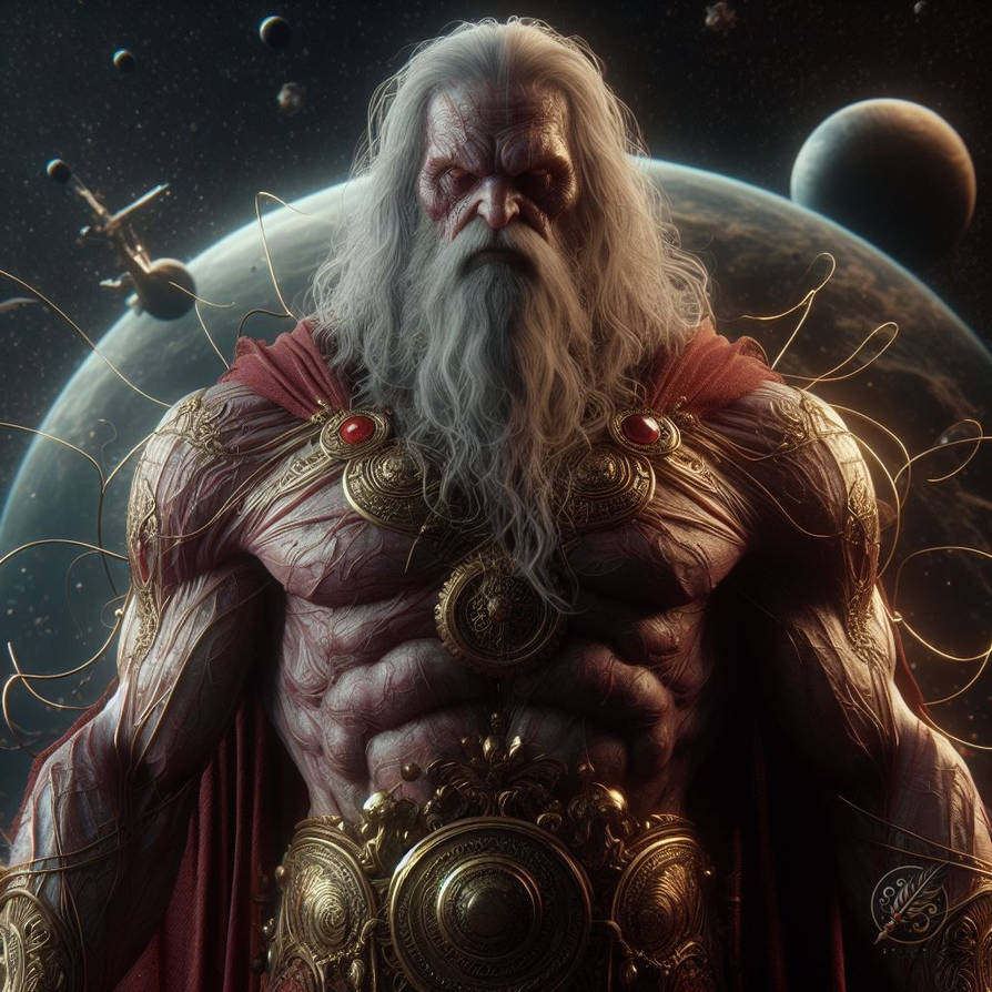 Chronos Greek god of time by GalleryBrisArt on DeviantArt