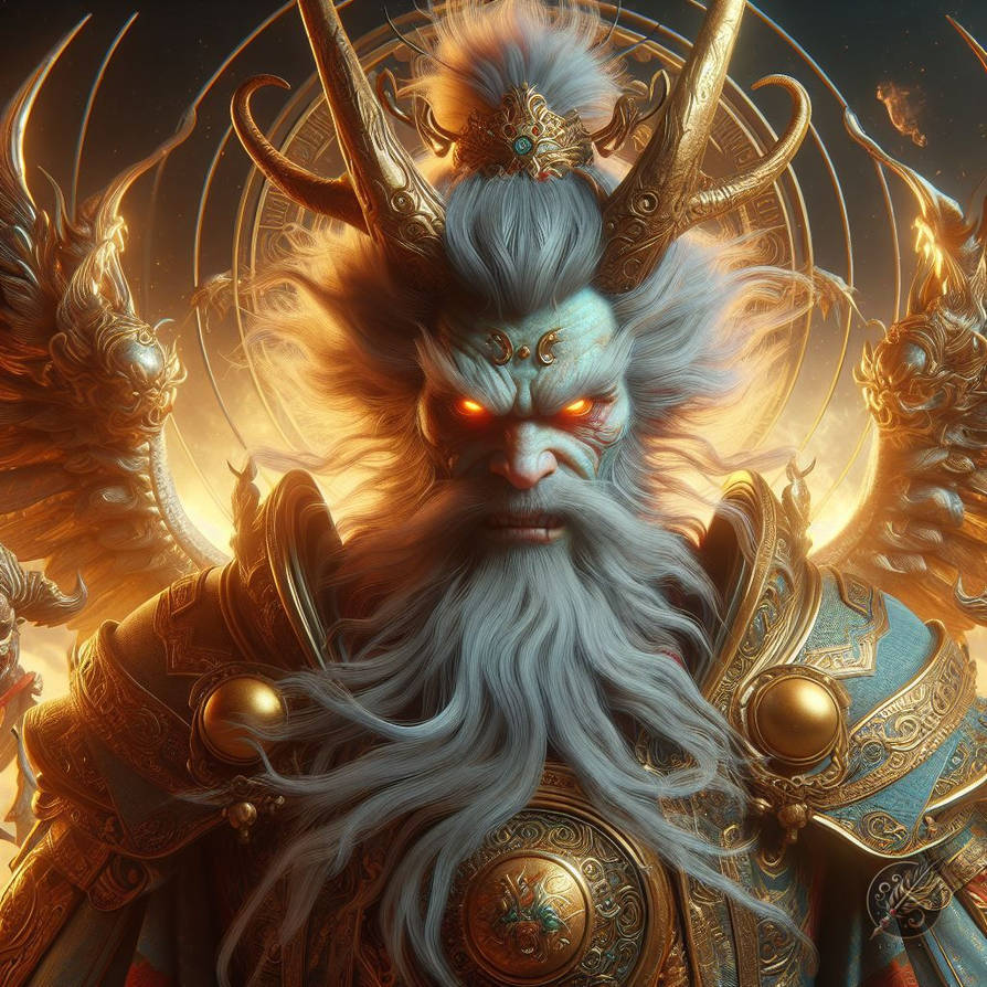 The Jade Emperor, God of the sky by GalleryBrisArt on DeviantArt